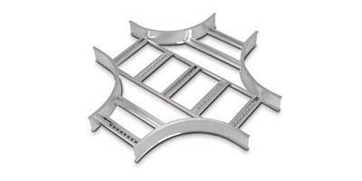 Ladder tray horizontal cross