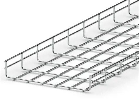 Wire mesh cable tray